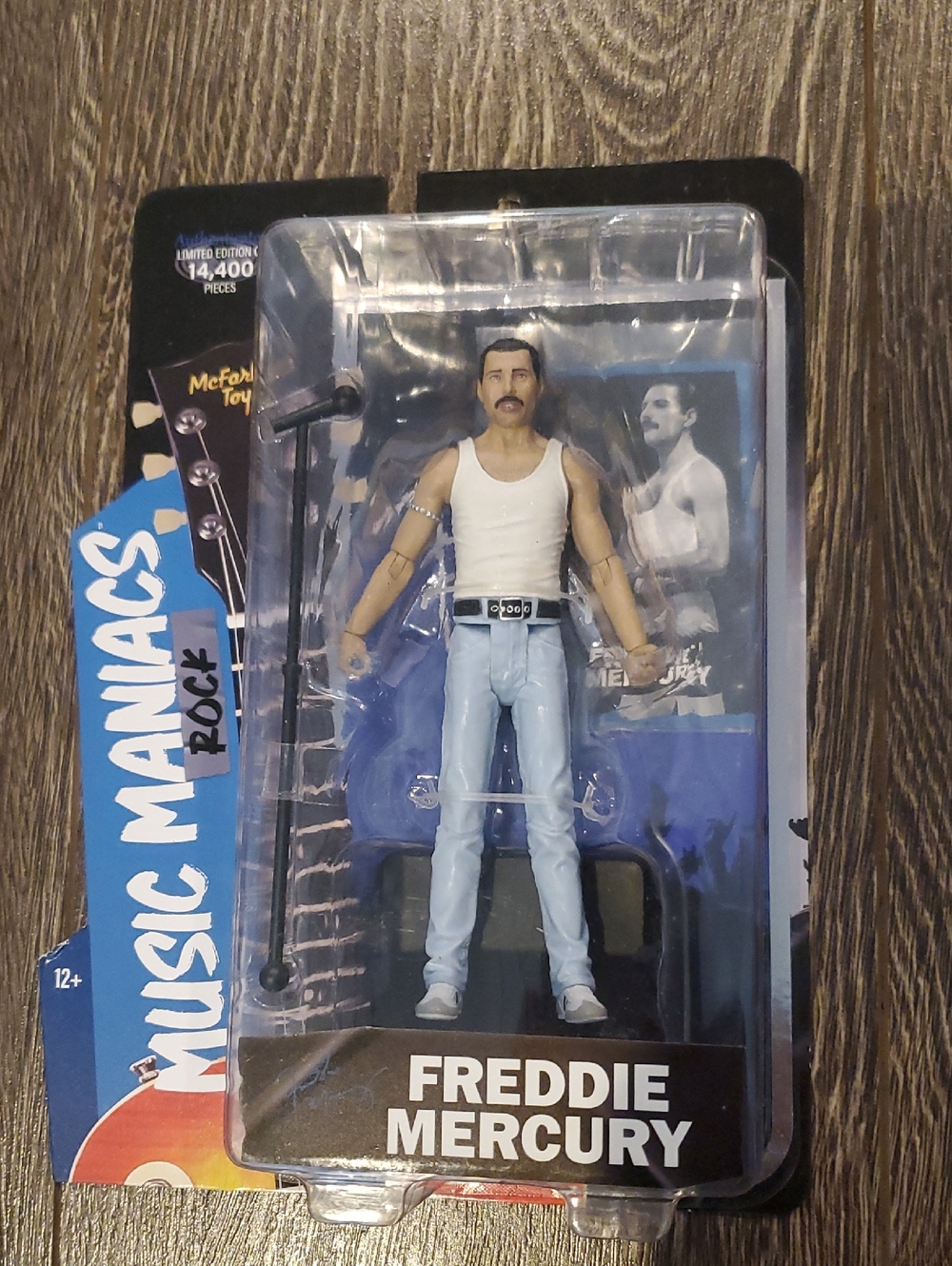 6in Action Rock Freddie Mercury Figure - McFarlane Toys Limited Edition